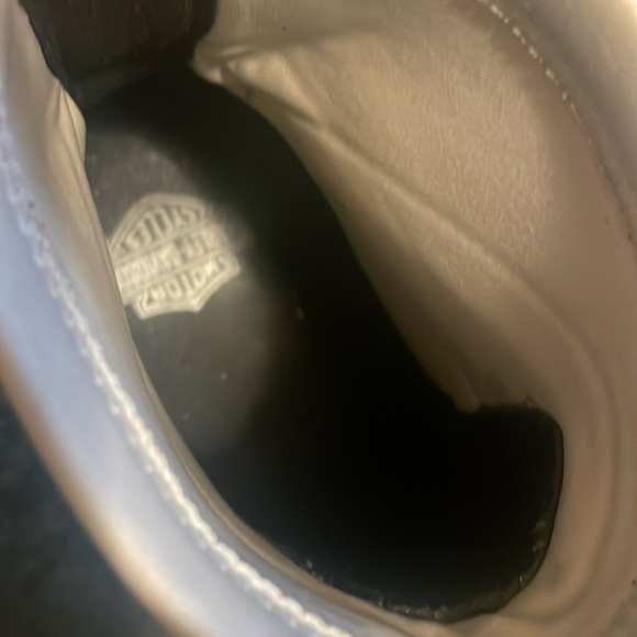 Vintage white Harley Davidson boots - Picture 2 of 6